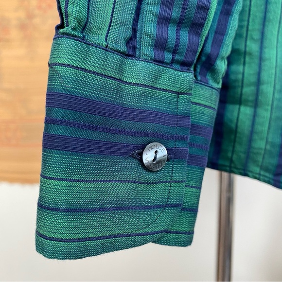 Dolce & Gabbana Striped Button Down Shirt Made In Italy - Picture 6 of 15